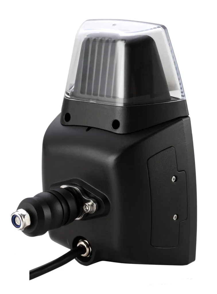 10-30V 20W(3600Lm un 1800Lm) STRANDS(Zviedrija) tuvās un tālās gaismas LED lampa, IP68,  A plow lamp, vada garums 3m, garantija 3 gadi, auksti balta gaisma 5500K