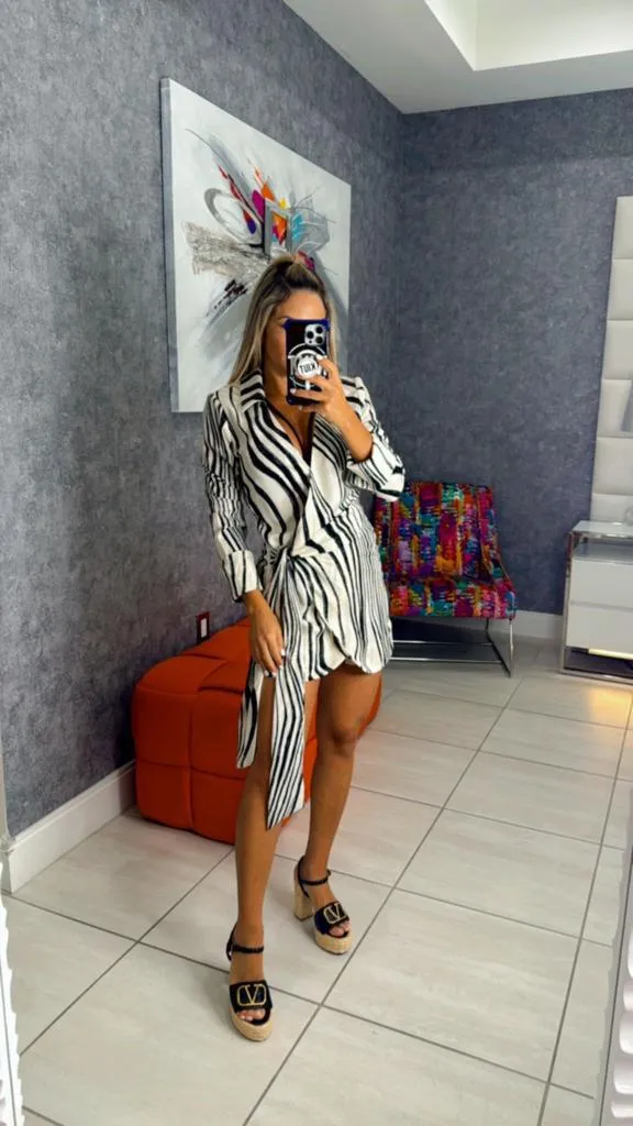 9998 Zoe wrap romper