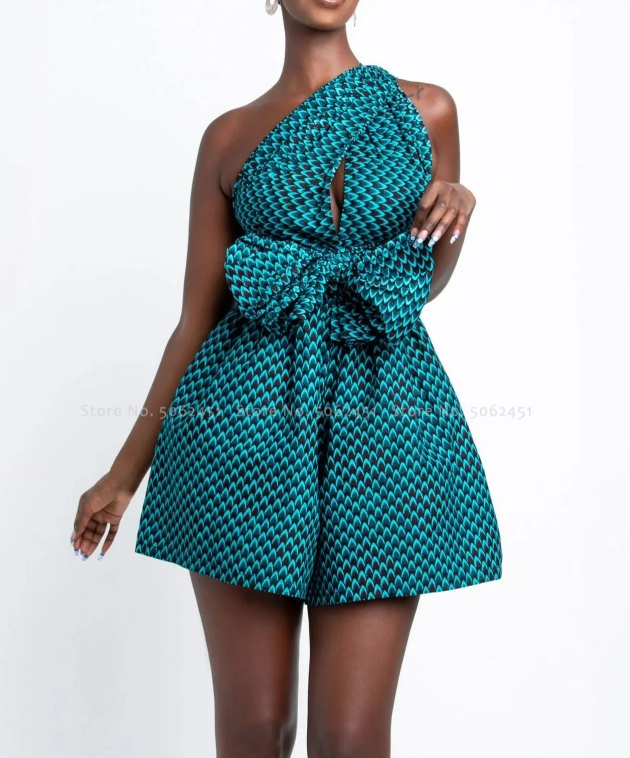 African Retro Print Jumpsuit