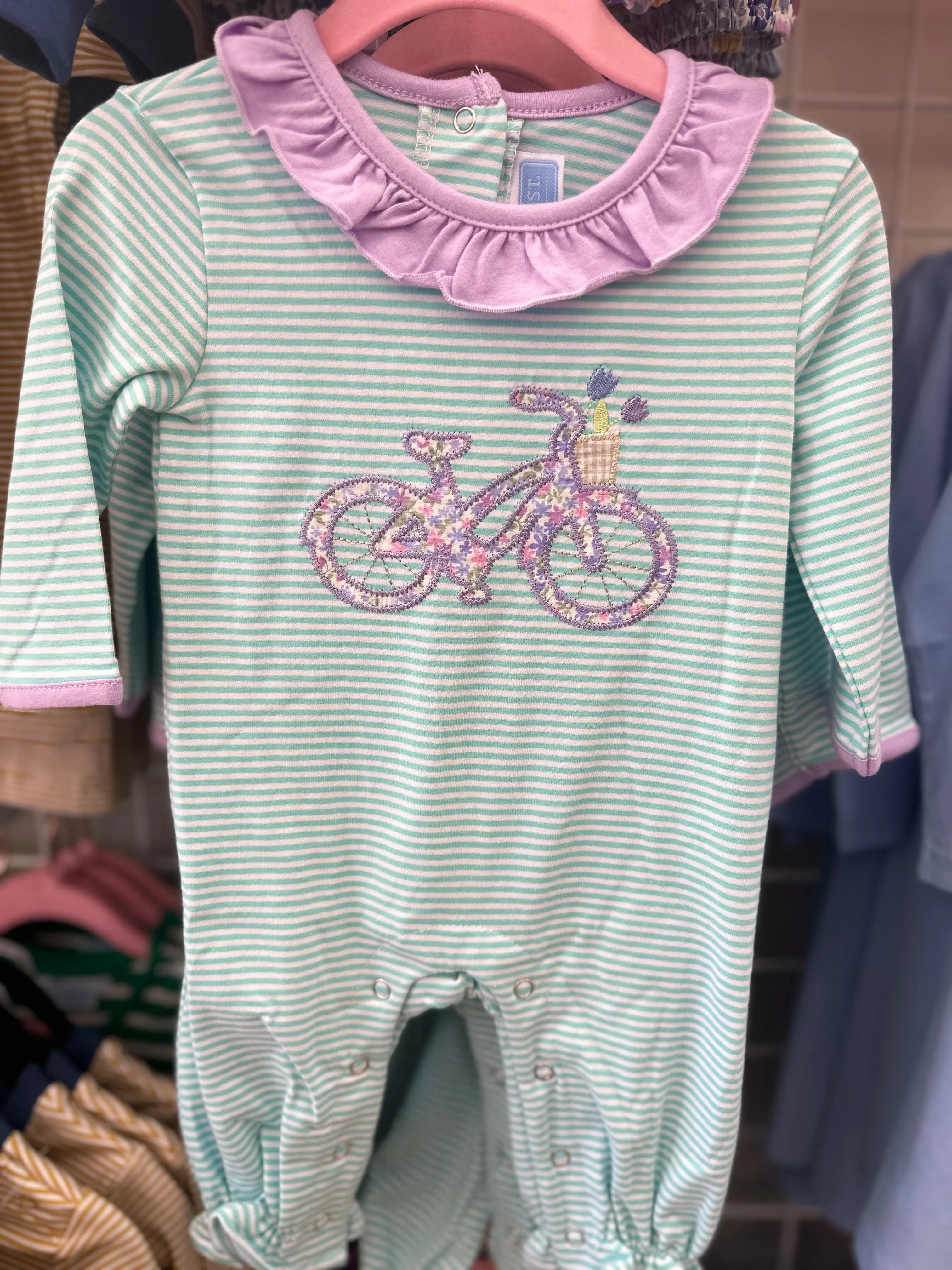 Bicycle Ruffle romper