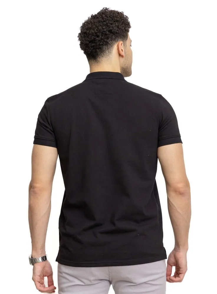 Black Basic Polo