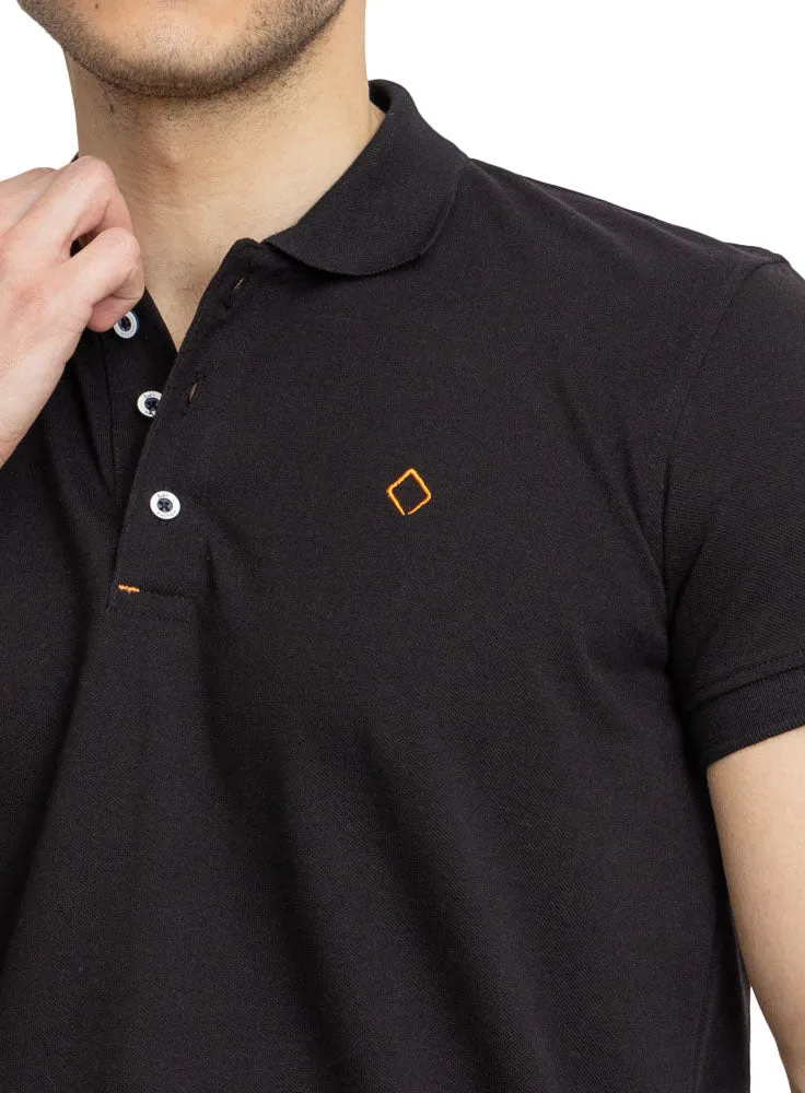 Black Basic Polo