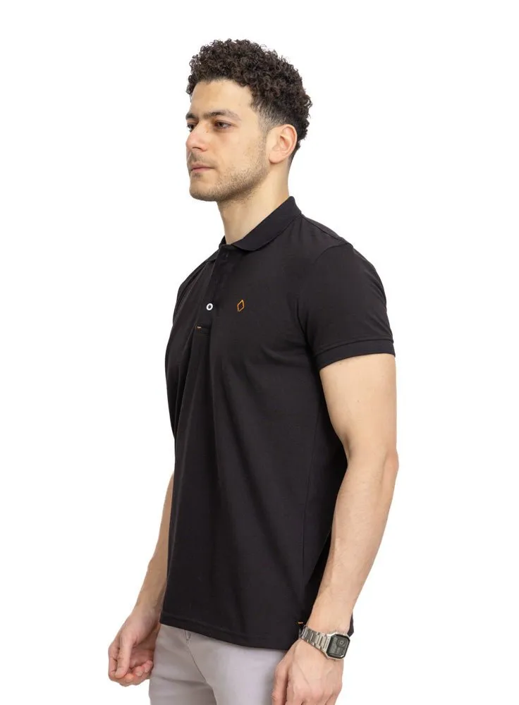 Black Basic Polo
