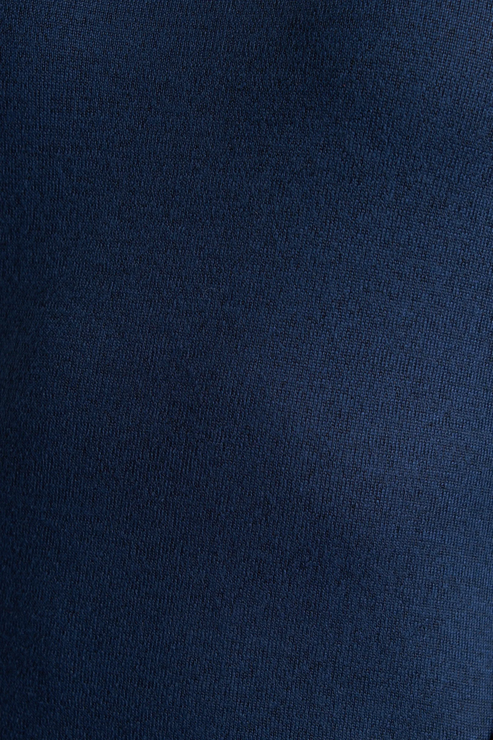 Coraline Brushed Marl Navy V-Neck Jumpsuit