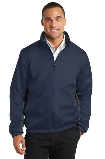 Core Colorblock Wind Jacket / Navy / Stonebridge XC Track
