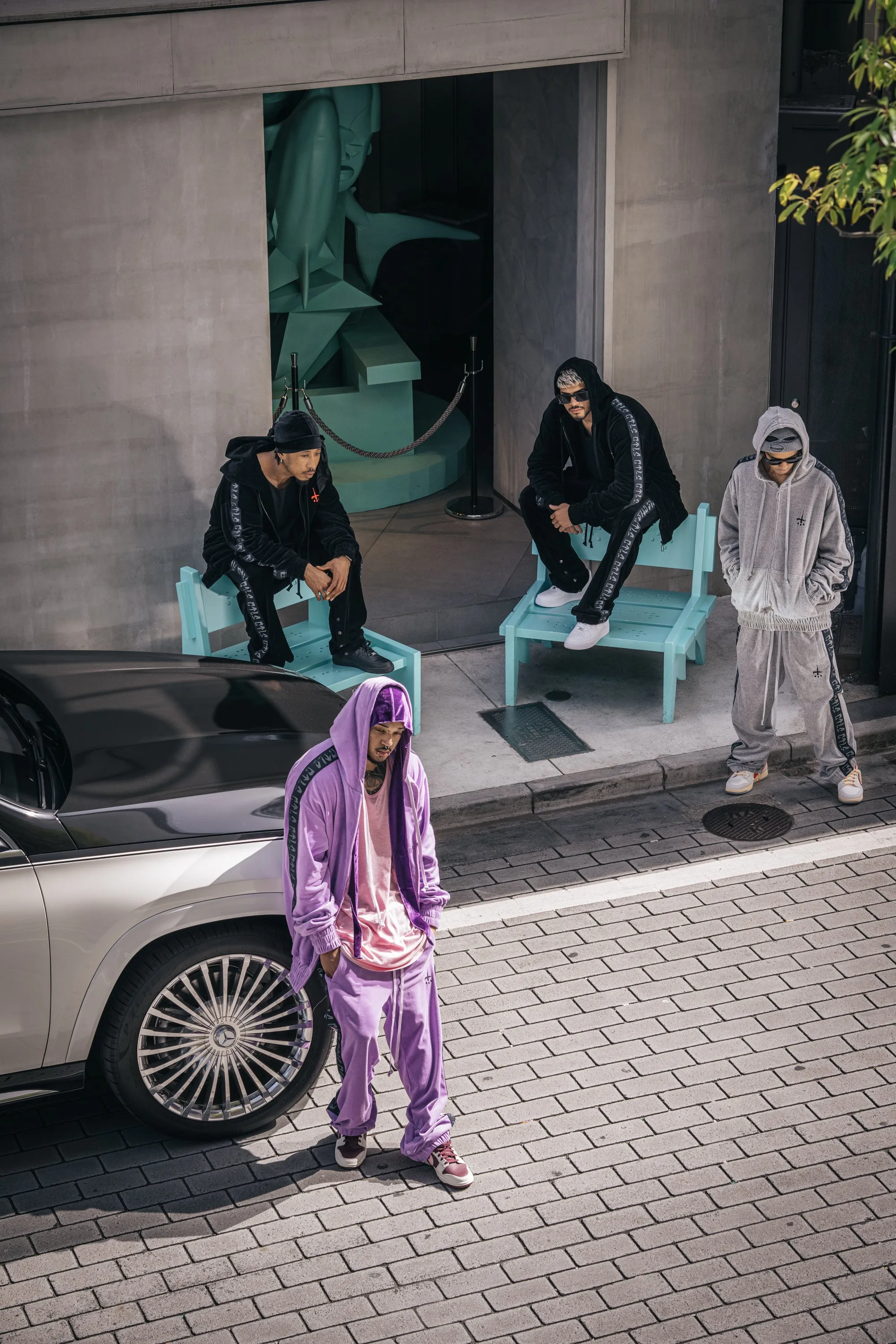 CTLS | Velour Track Jacket