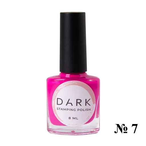 DARK STAMPING POLISH CRIMSON №07, 8 ML  Article : S007