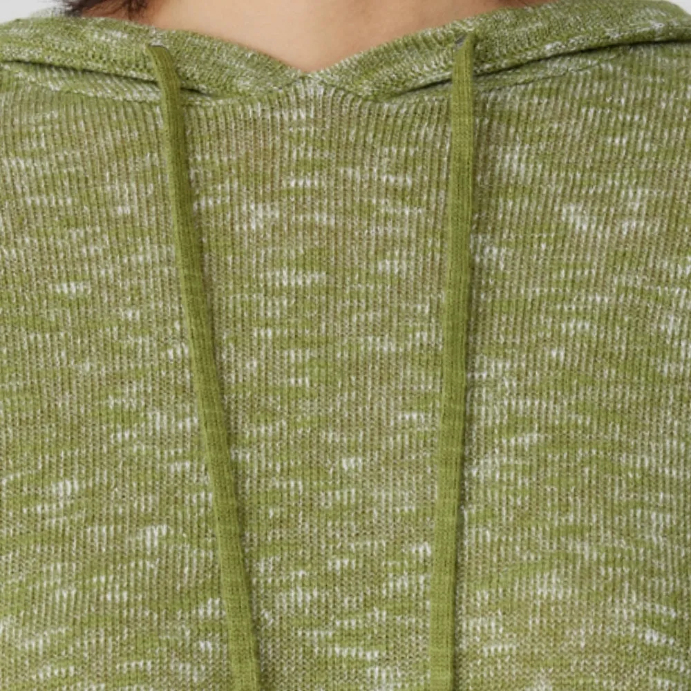 EILEEN FISHER Slub Knit Hoodie