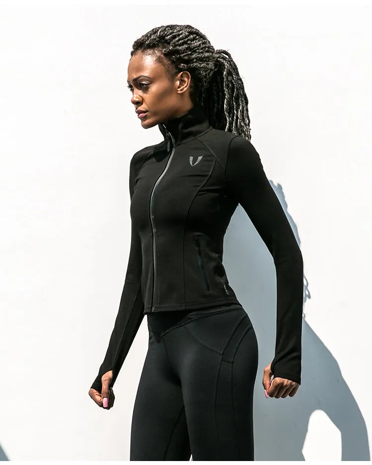 ELITE ABS HIGH NECK BREATHABLE RUNNING JACKET