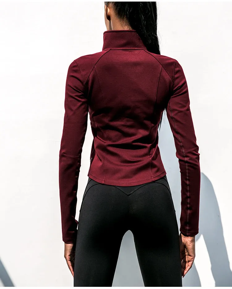 ELITE ABS HIGH NECK BREATHABLE RUNNING JACKET