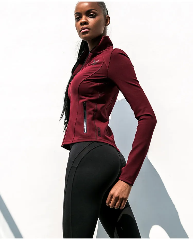 ELITE ABS HIGH NECK BREATHABLE RUNNING JACKET