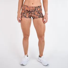 FLEO Tangerine Leopard Shorts (Original)