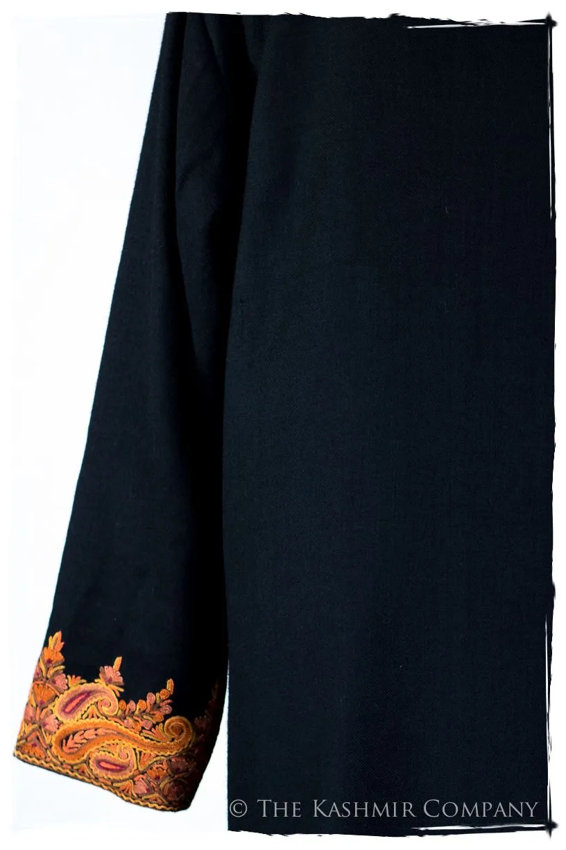 Française Marie-Élise de Terré Paisley Secret Garden Wool Coat