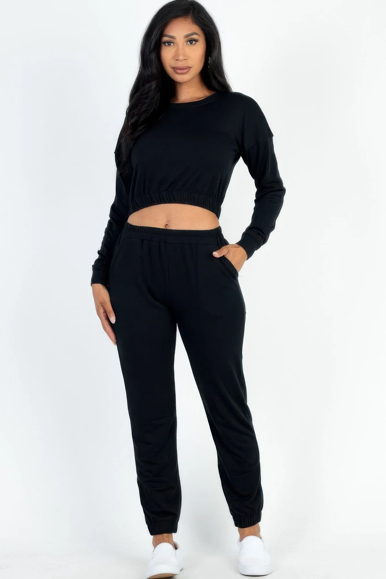 French Terry Pullover & Joggers Set
