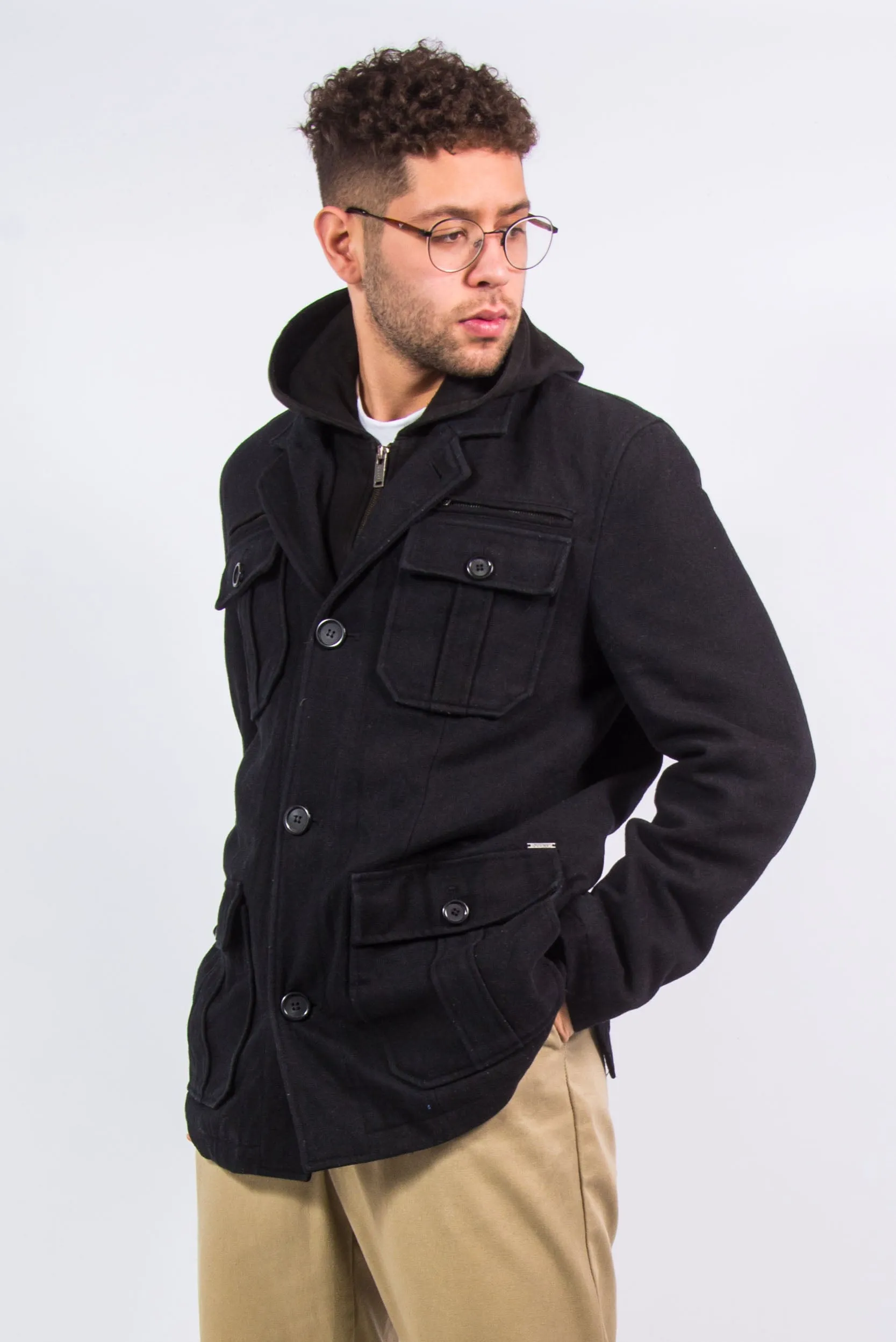 Guess Smart Style Jacket With Hood