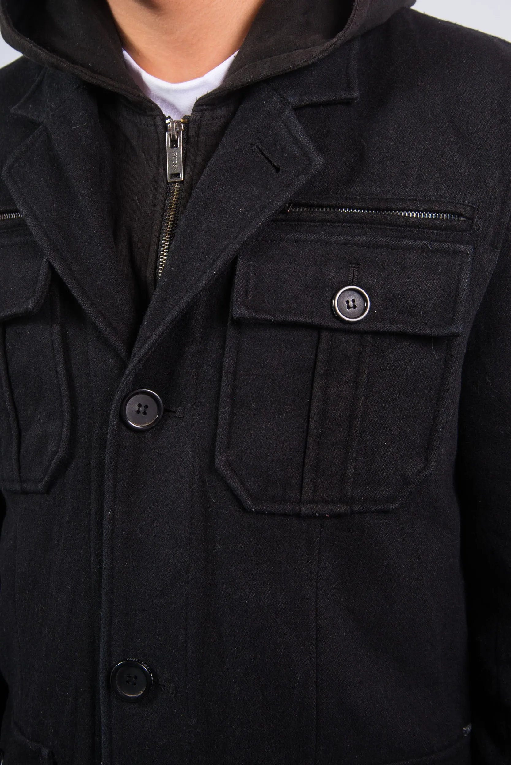 Guess Smart Style Jacket With Hood