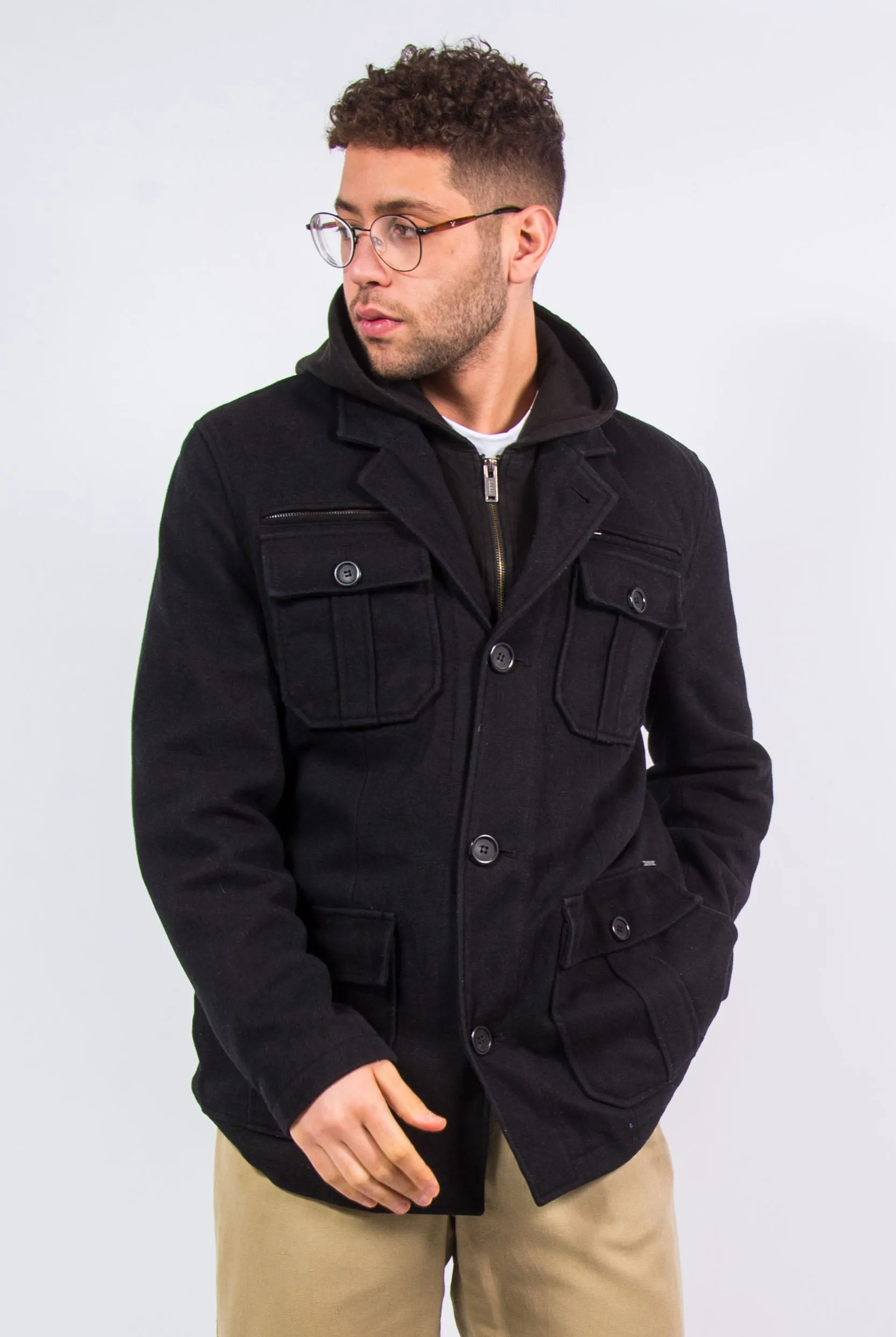 Guess Smart Style Jacket With Hood