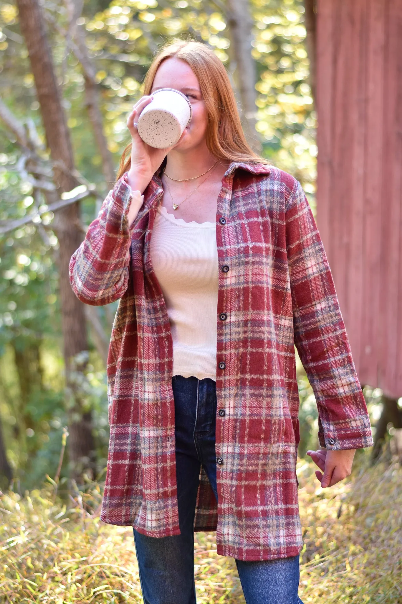 Hanna Flannel Shacket