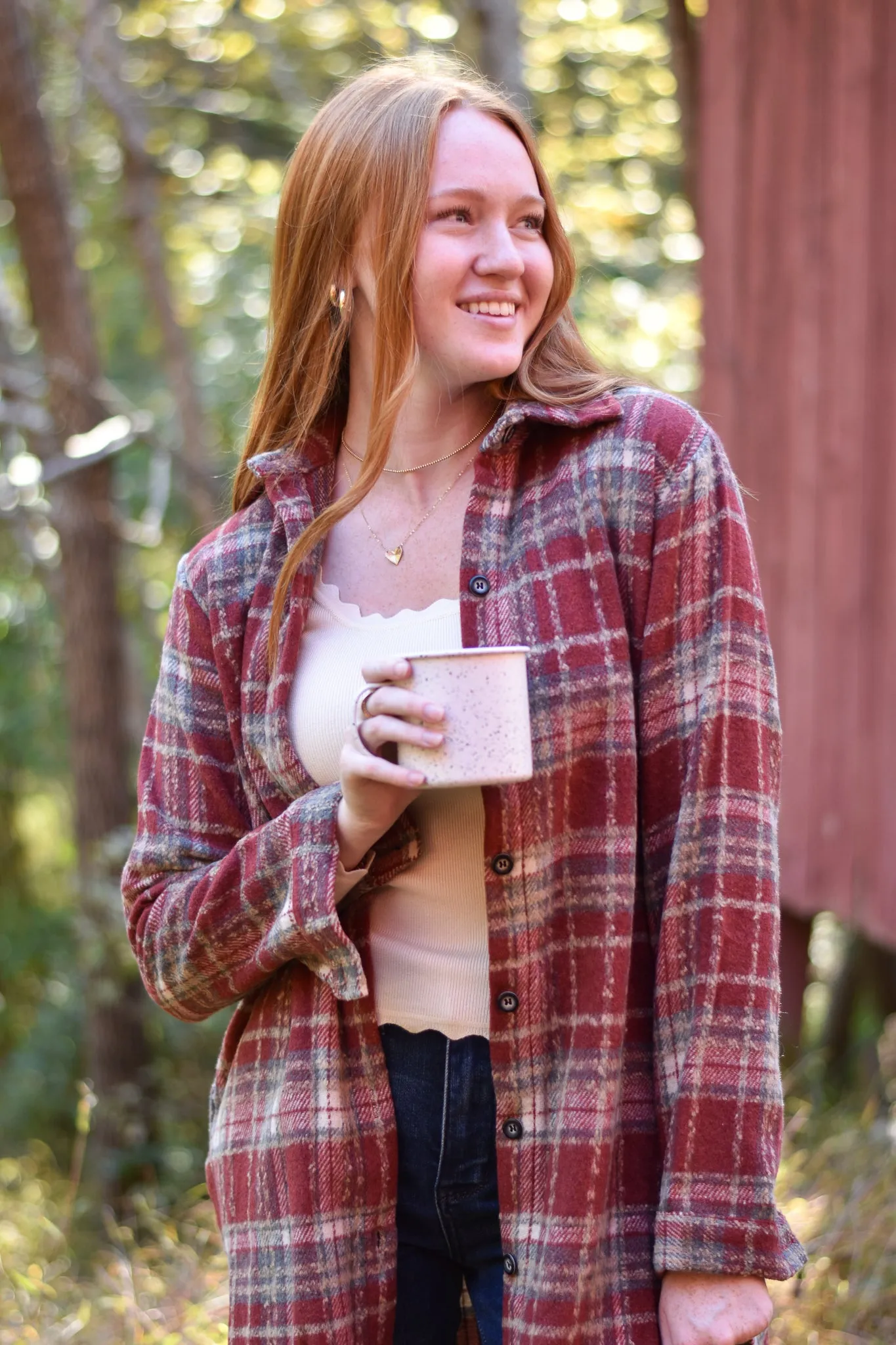 Hanna Flannel Shacket