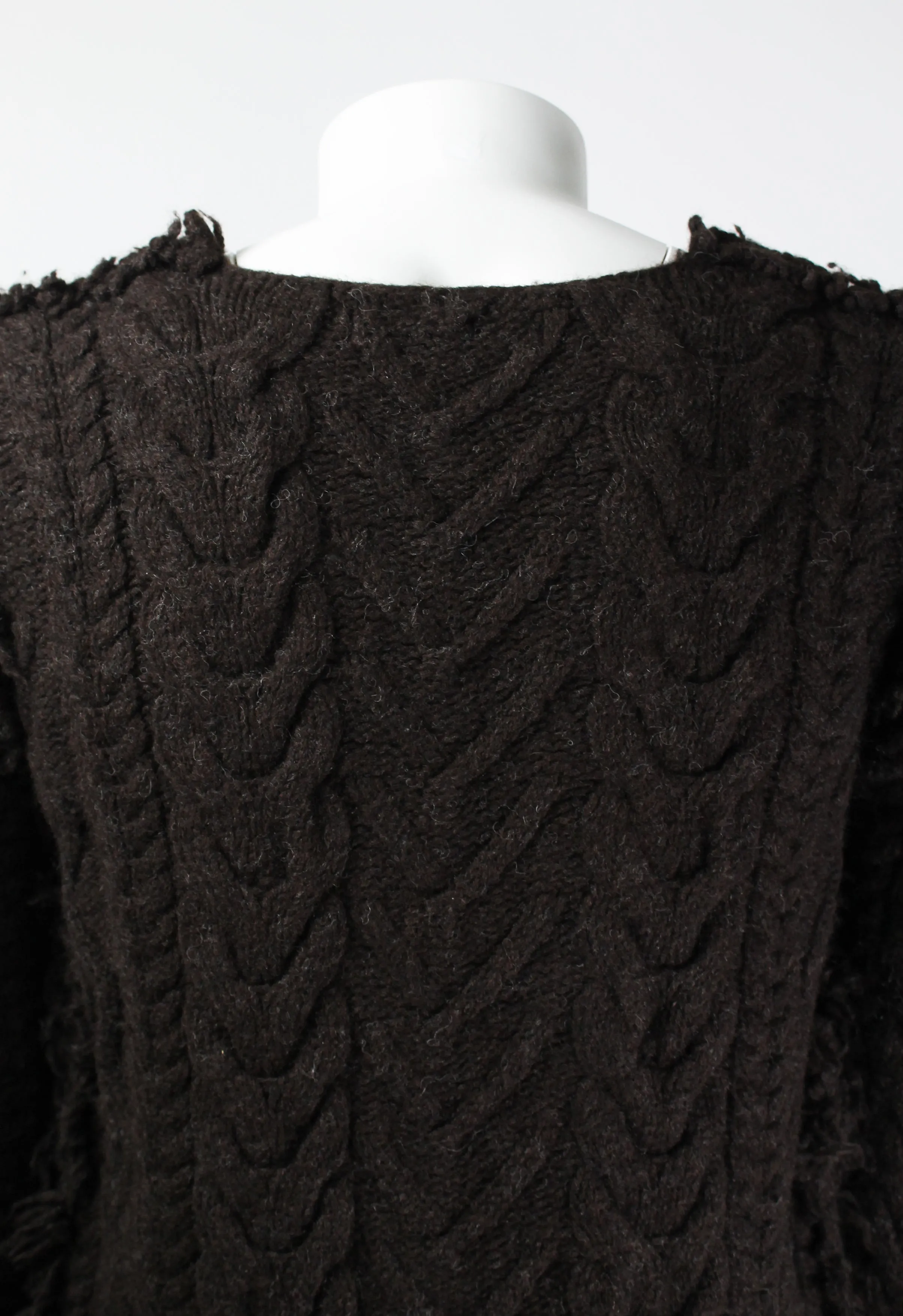 JUNYA WATANABE MAN FW 2003 DISTRESSED KNIT
