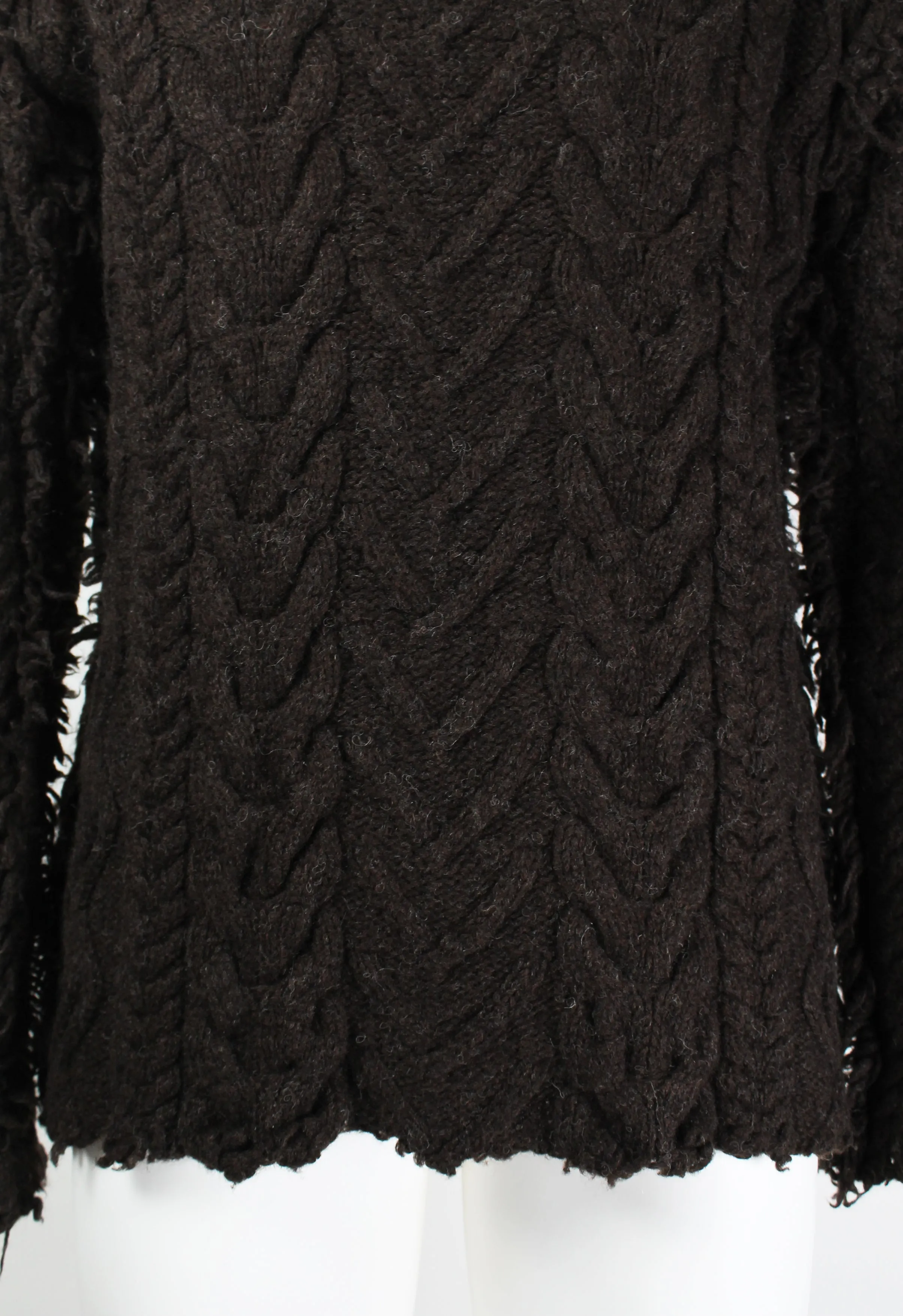 JUNYA WATANABE MAN FW 2003 DISTRESSED KNIT