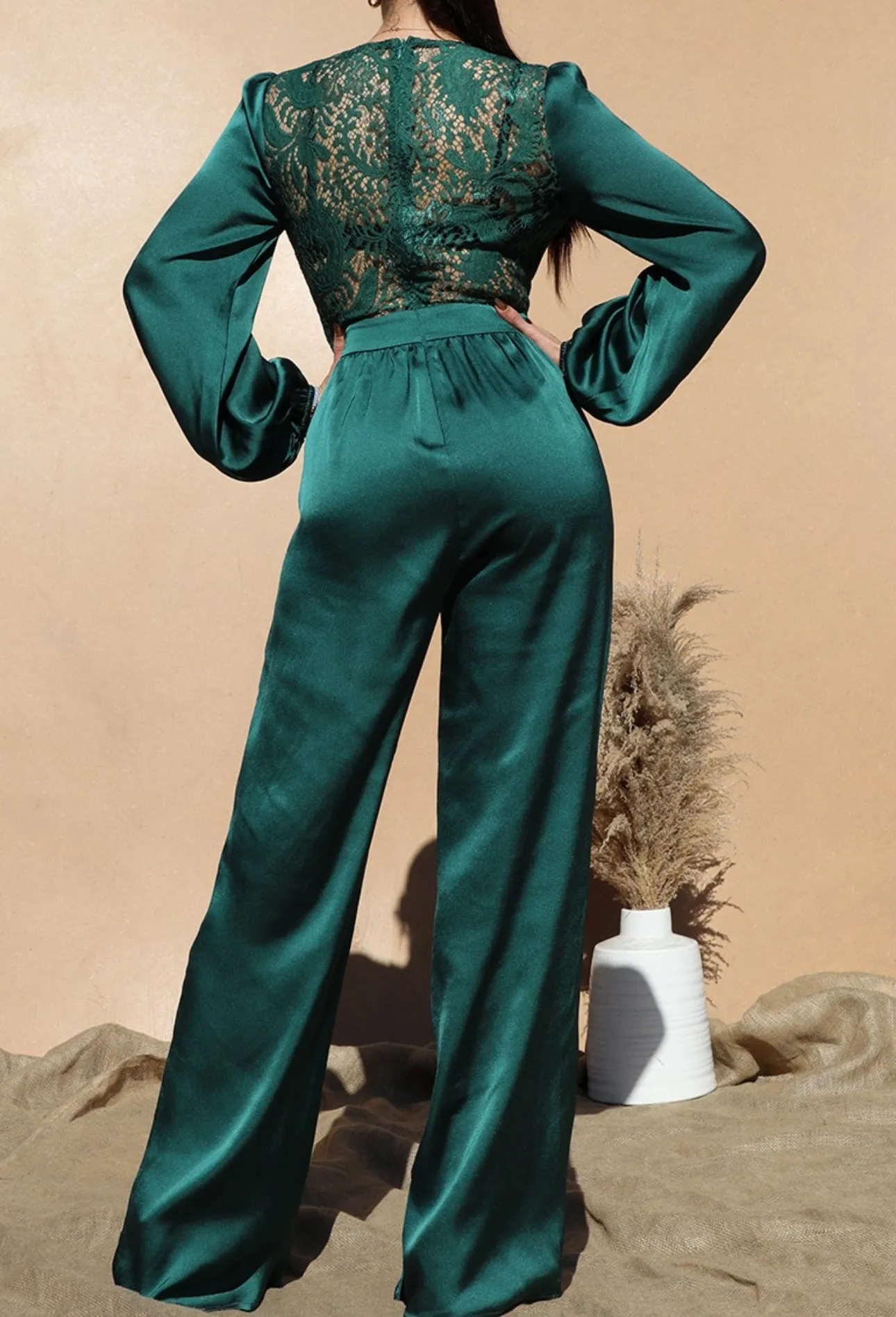 Layla Lace Back Jumpsuit