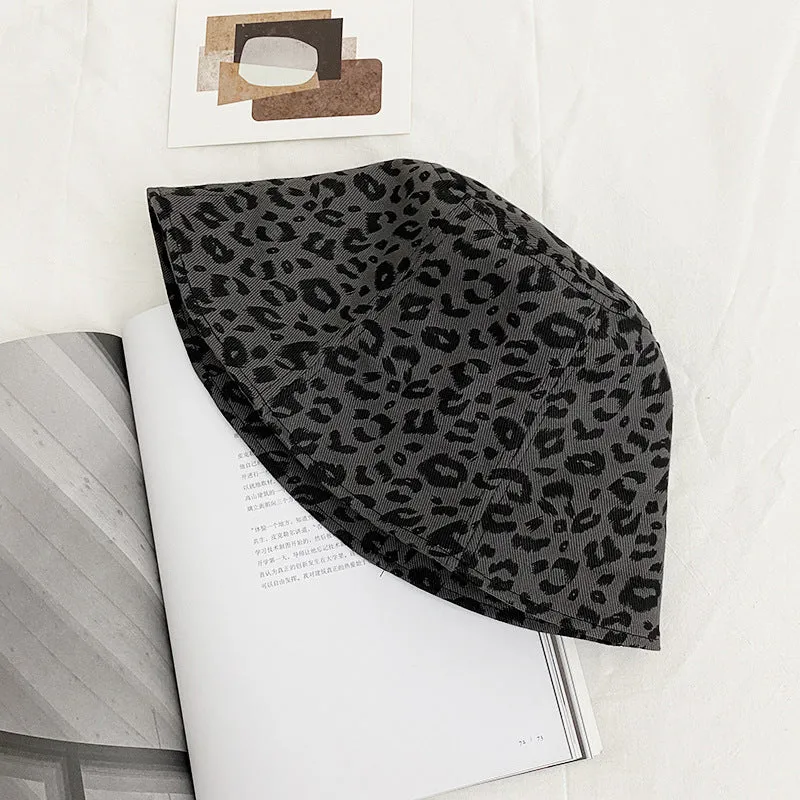 Leopard Fur Hat Leopard Print Sun Protection Hat