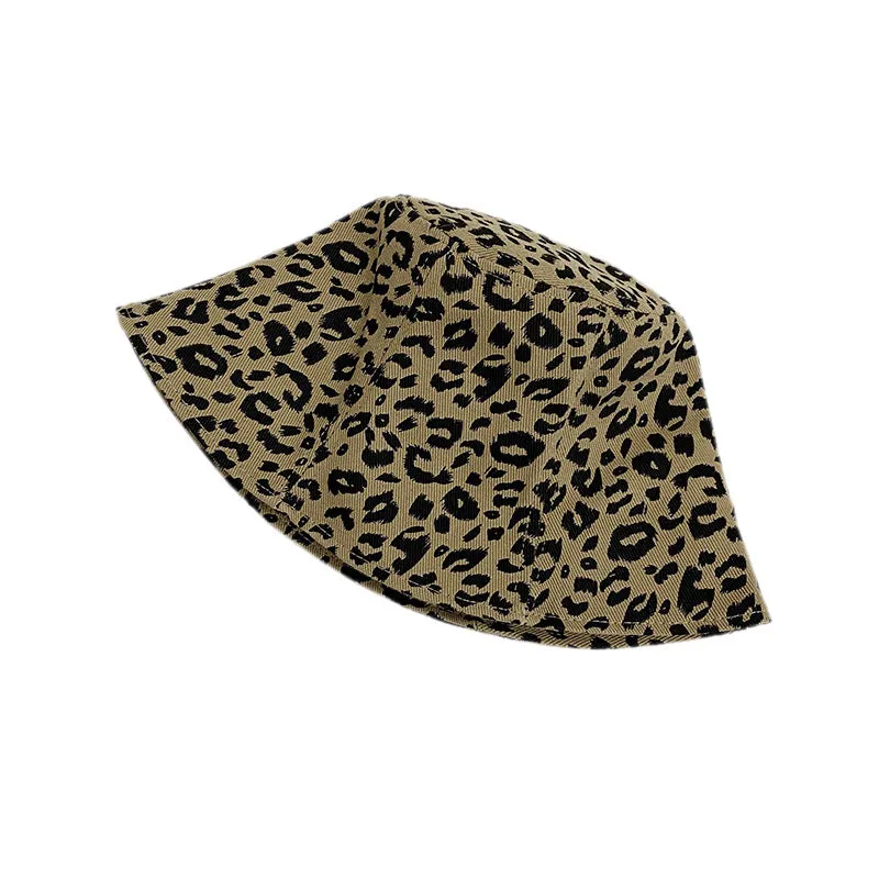 Leopard Fur Hat Leopard Print Sun Protection Hat