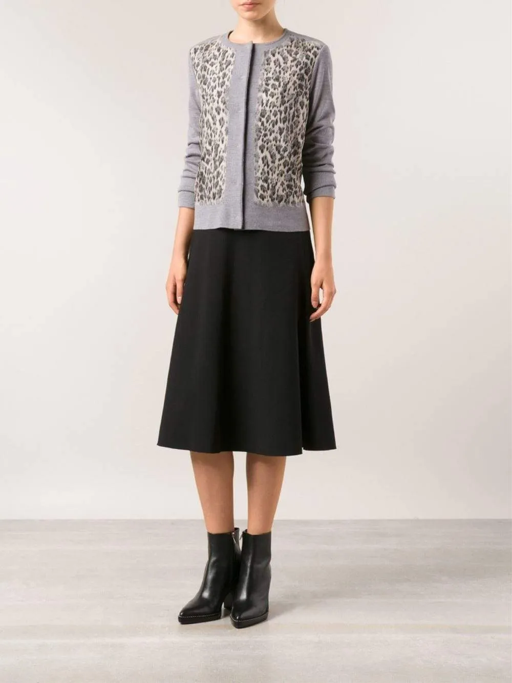 Leopard Print Cardigan