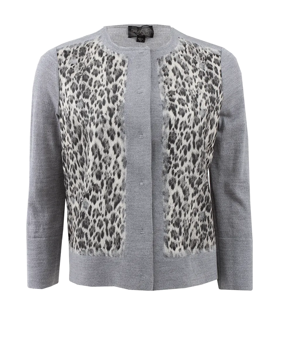 Leopard Print Cardigan
