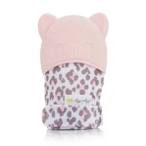 Leopard Teething Mitt