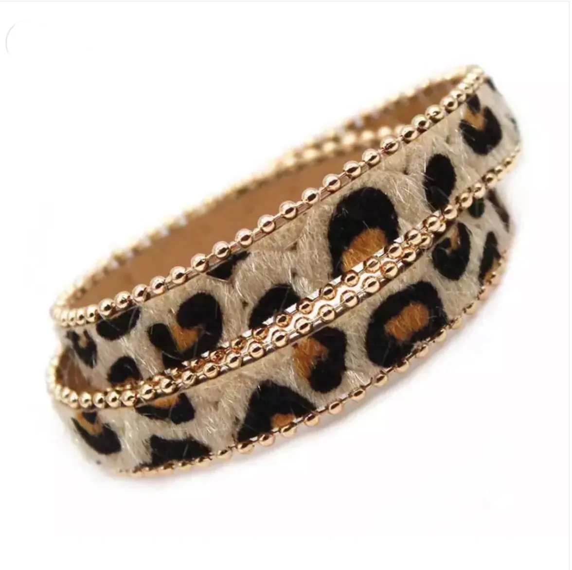 Leopard Wrap Bracelet