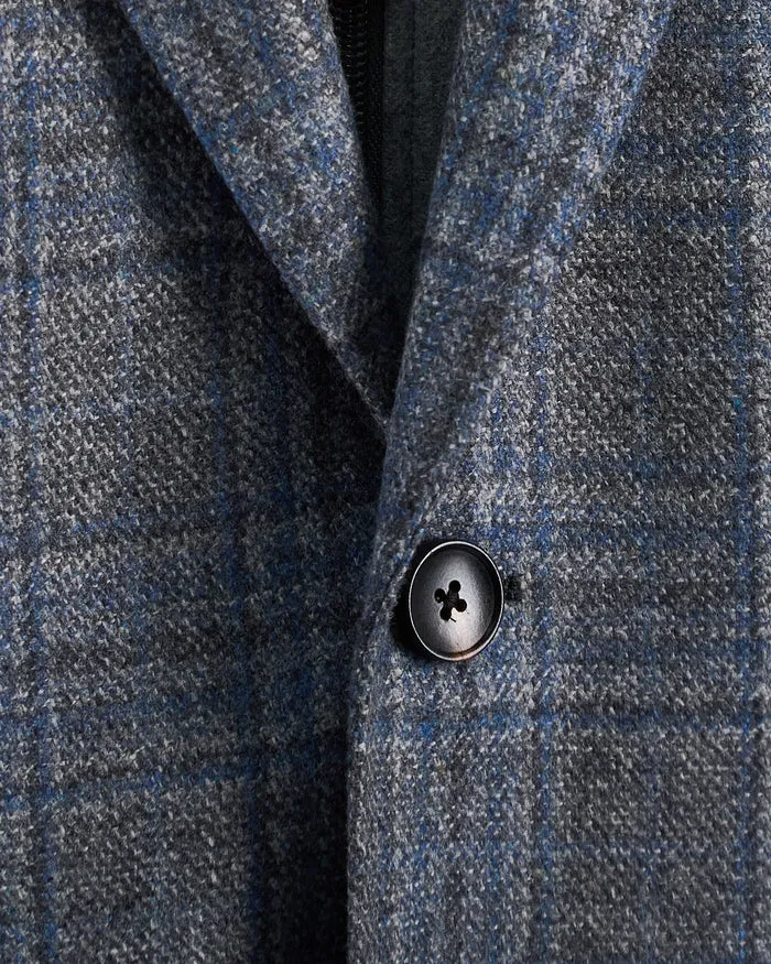 LUIGI BIANCHI - WOOL SPORT COAT WITH REMOVABLE INSERT