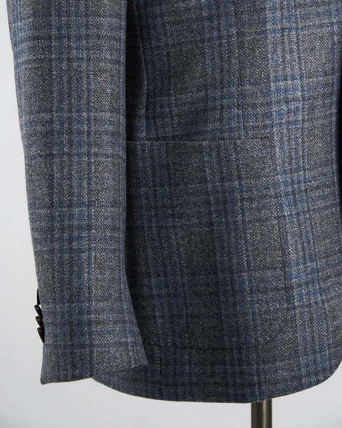 LUIGI BIANCHI - WOOL SPORT COAT WITH REMOVABLE INSERT