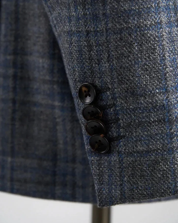 LUIGI BIANCHI - WOOL SPORT COAT WITH REMOVABLE INSERT