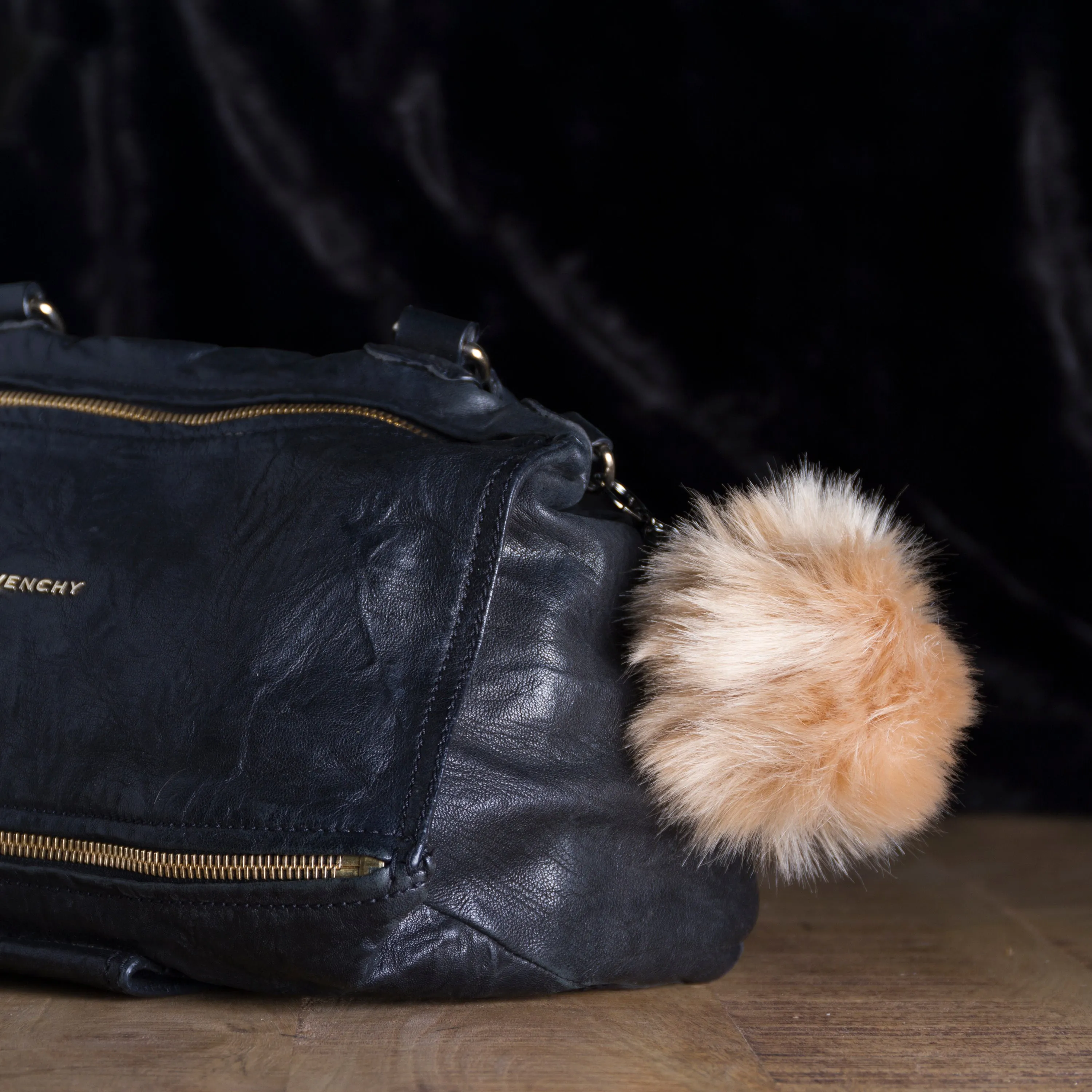 Luxe Fashion Classic Faux Fur Pom-Pom-1-Piece