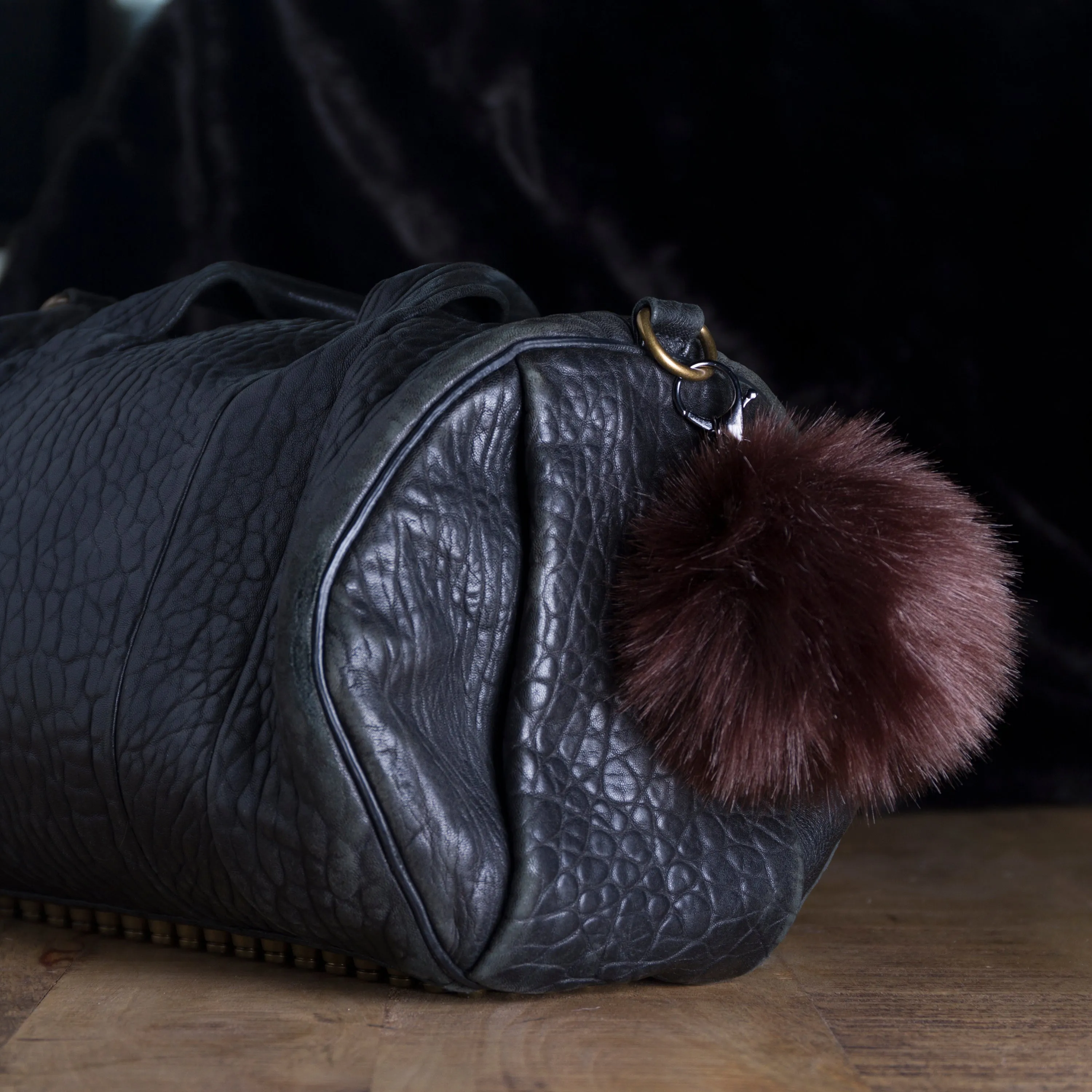 Luxe Fashion Classic Faux Fur Pom-Pom-1-Piece