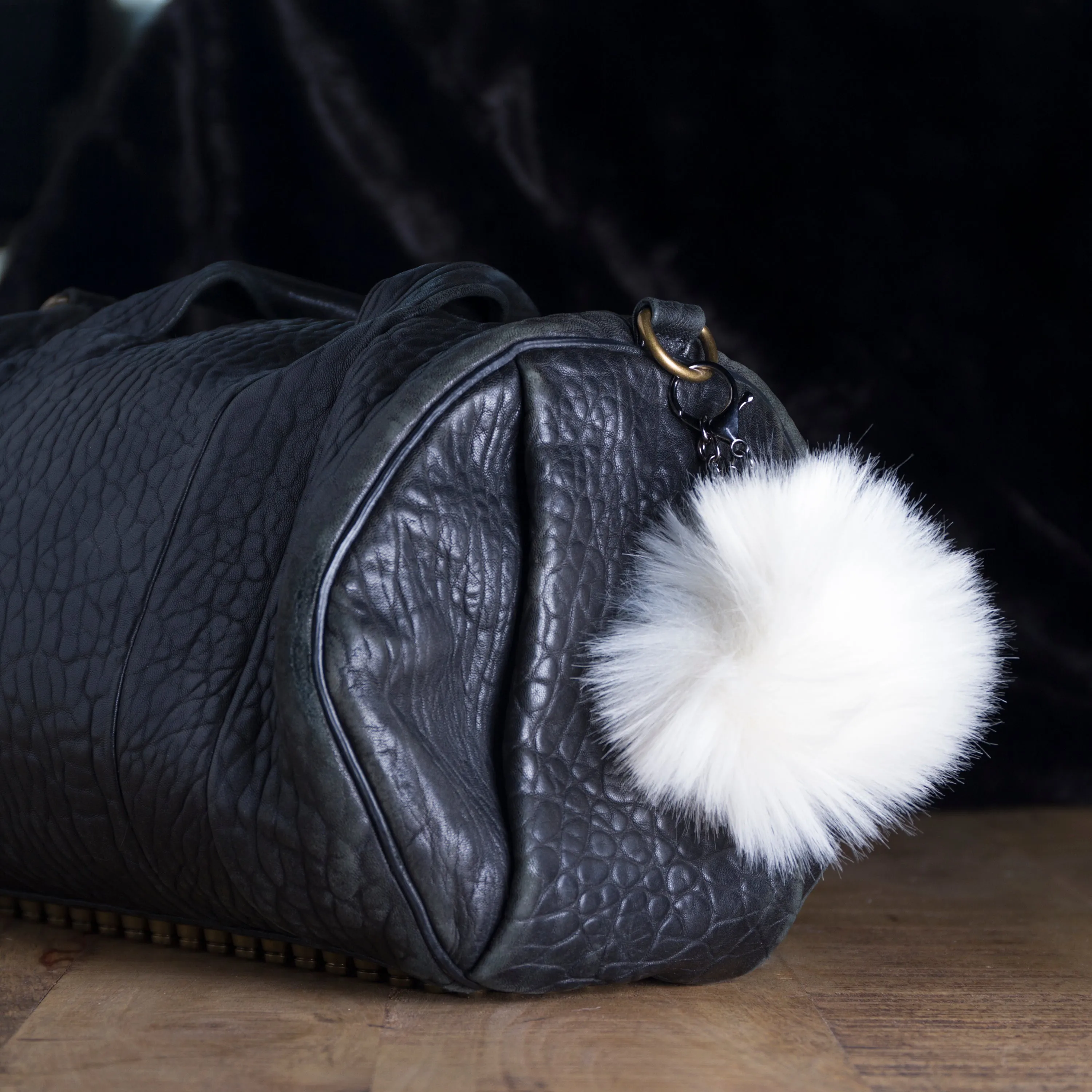 Luxe Fashion Classic Faux Fur Pom-Pom-1-Piece