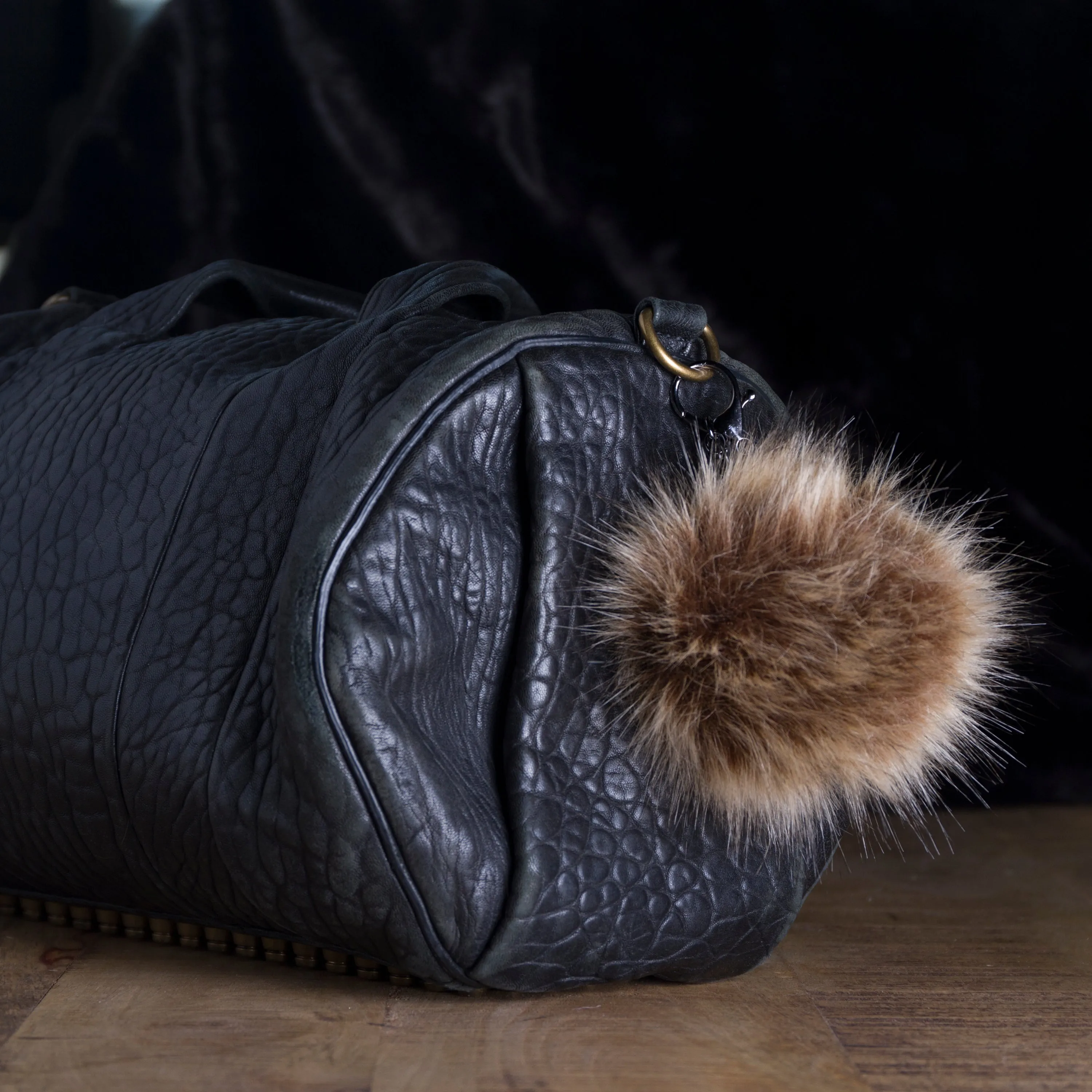 Luxe Fashion Classic Faux Fur Pom-Pom-1-Piece