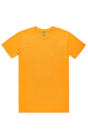 Mens Staple tee-Gold