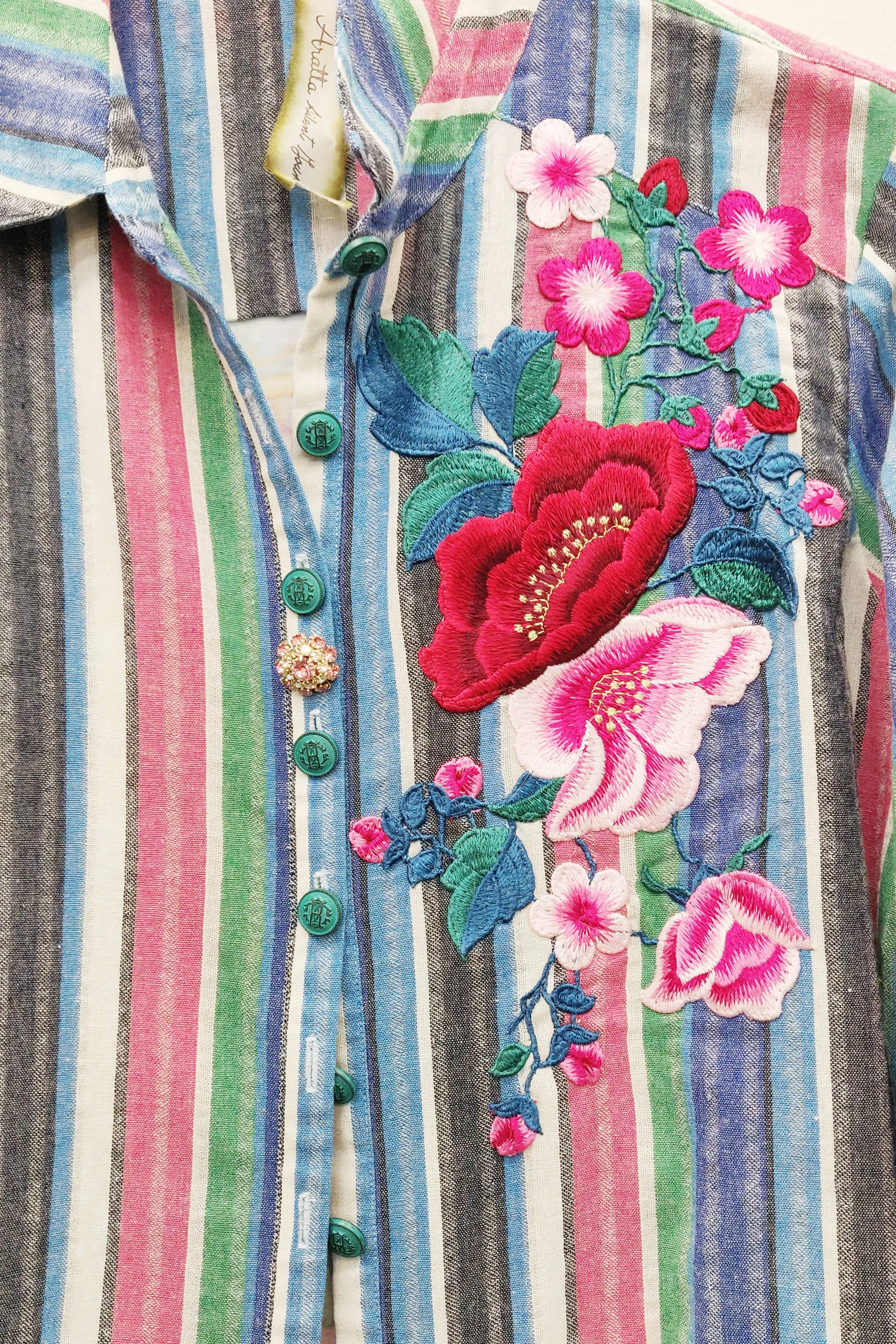 Miss June Blue/White Shirt #318