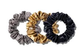 Mixed Leopard Large Scrunchies