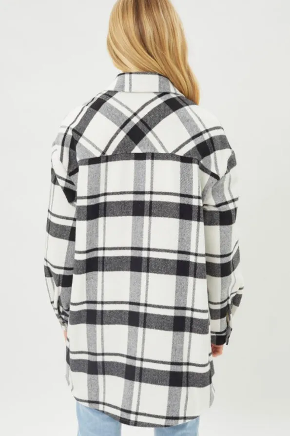 Oversized Plaid Shacket
