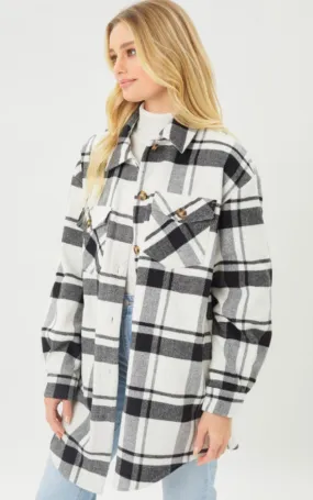 Oversized Plaid Shacket