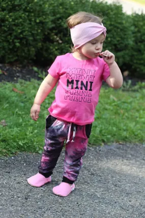 Pink Tie Dye Joggers