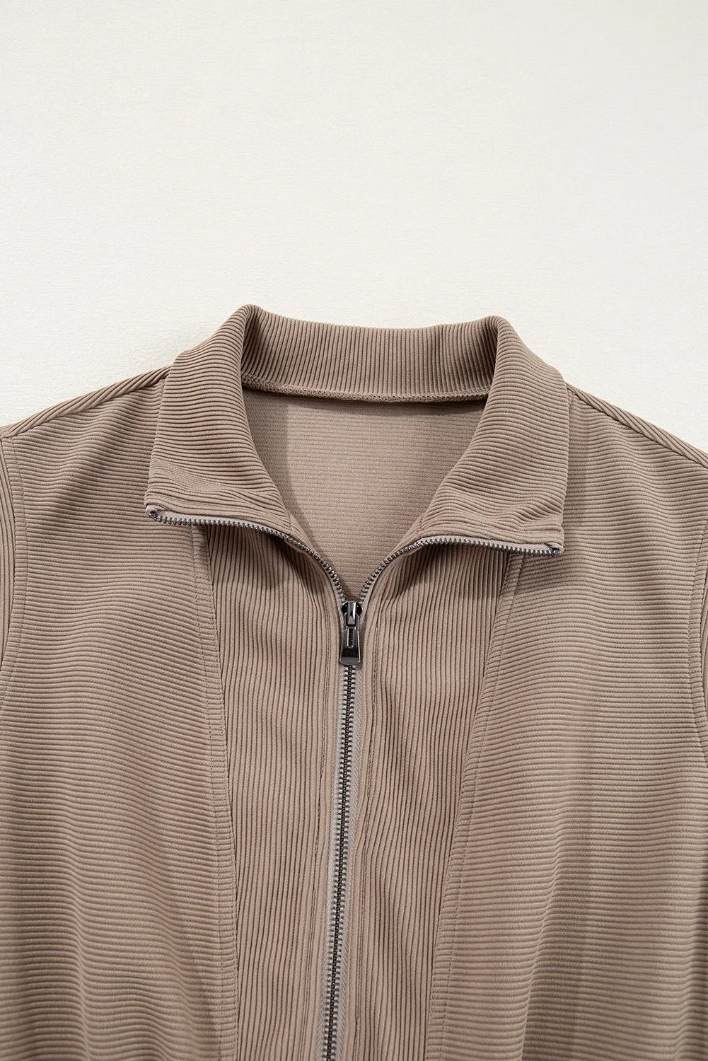 PREORDER: The Blanca Zipper Ribbed Romper 2.24.25