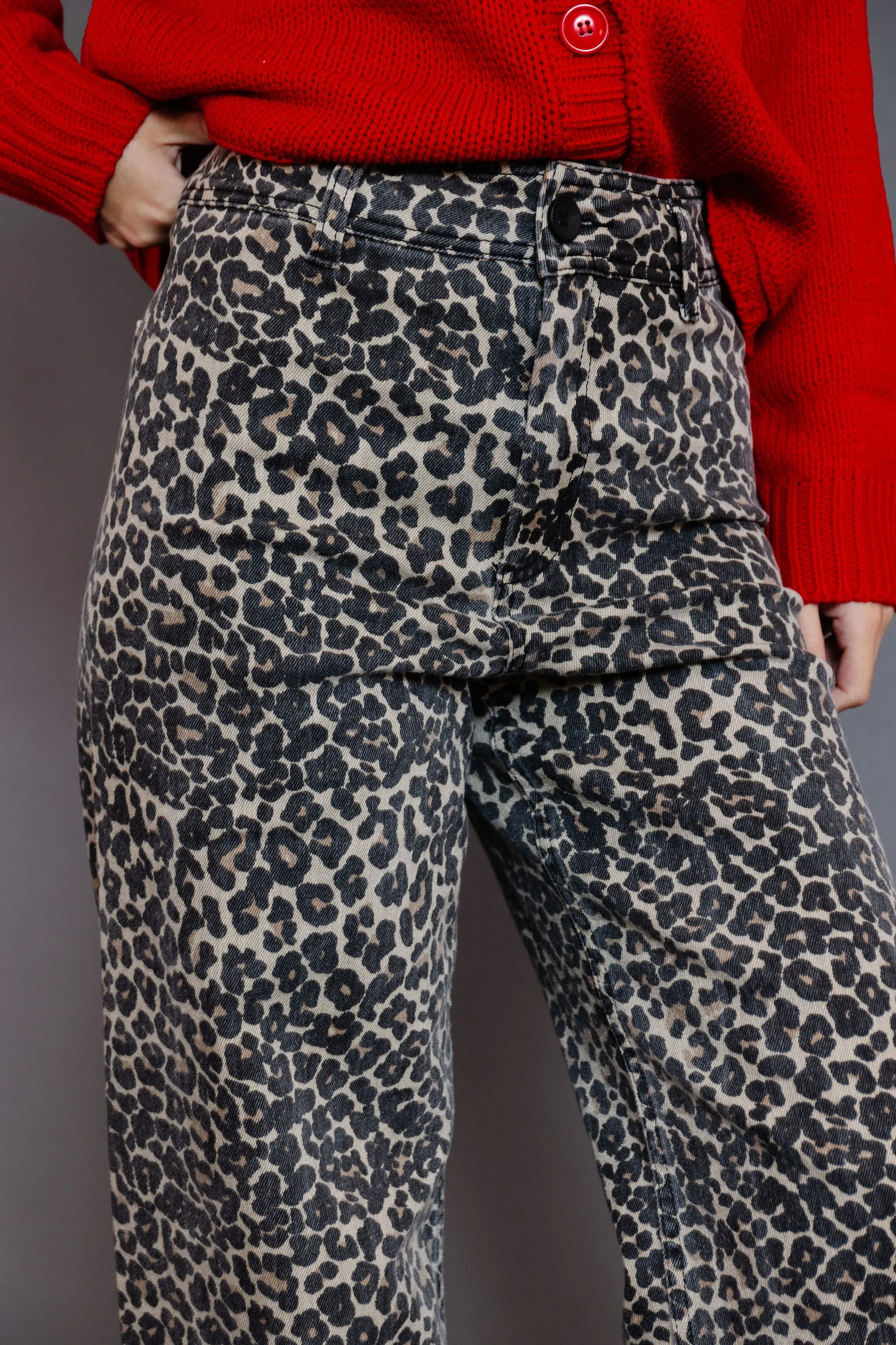 Ringo Pant in Leopard