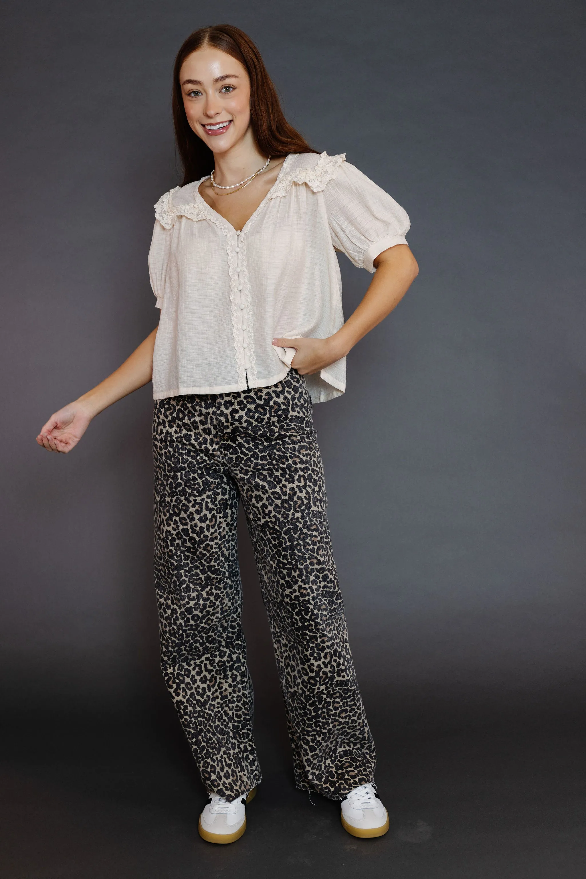 Ringo Pant in Leopard