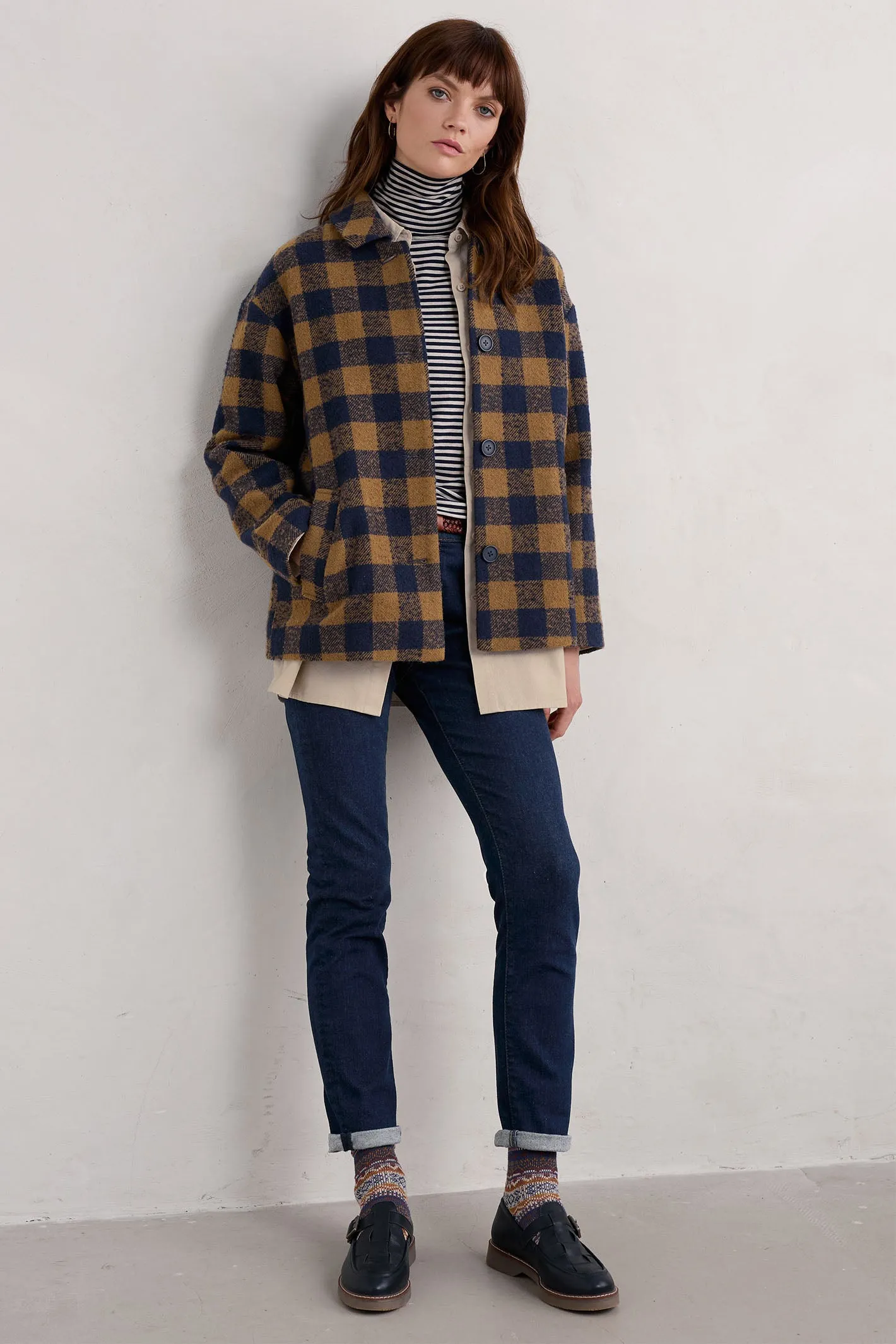 Seasalt Beamwind Coat Make Do And Harbour Maritime B-WM34780-34263