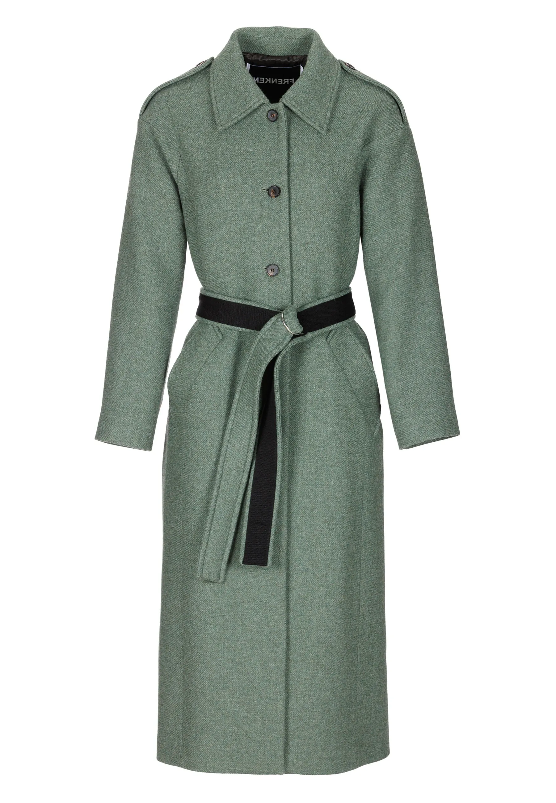 Seize green oversized coat